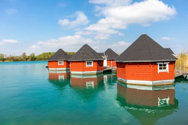  Erfurt yakınlarındaki Lago di Alpi 'de tatil hissi - Thuringia - Almanya