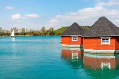  Erfurt yakınlarındaki Lago di Alpi 'de tatil hissi - Thuringia - Almanya