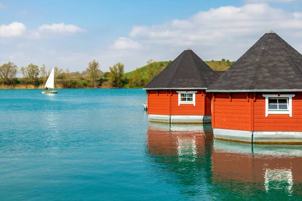 Erfurt yakınlarındaki Lago di Alpi 'de tatil hissi - Thuringia - Almanya