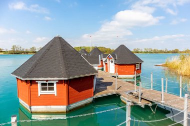  Erfurt yakınlarındaki Lago di Alpi 'de tatil hissi - Thuringia - Almanya