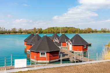  Erfurt yakınlarındaki Lago di Alpi 'de tatil hissi - Thuringia - Almanya