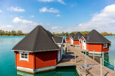  Erfurt yakınlarındaki Lago di Alpi 'de tatil hissi - Thuringia - Almanya