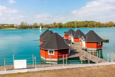  Erfurt yakınlarındaki Lago di Alpi 'de tatil hissi - Thuringia - Almanya