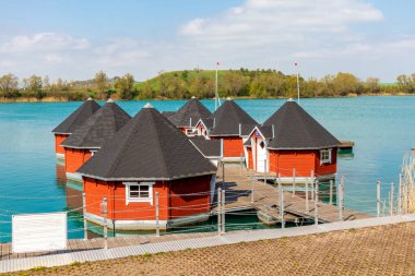  Erfurt yakınlarındaki Lago di Alpi 'de tatil hissi - Thuringia - Almanya