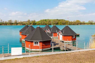  Erfurt yakınlarındaki Lago di Alpi 'de tatil hissi - Thuringia - Almanya