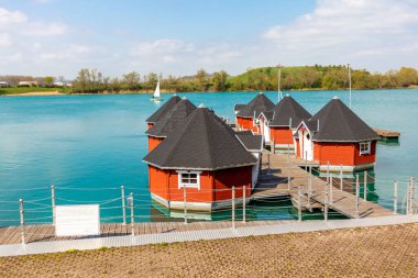  Erfurt yakınlarındaki Lago di Alpi 'de tatil hissi - Thuringia - Almanya