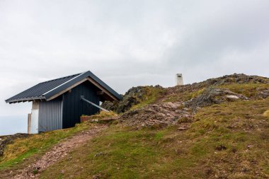 Zella-Mehlis yakınlarındaki Thuringian Ormanı 'ndaki Ruppberg' e yürüyüş - Almanya