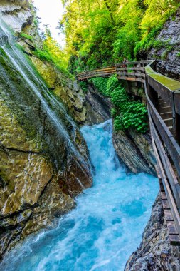Berchtesgaden Alp eteklerinde, Wimbachtal - Bavyera - Almanya