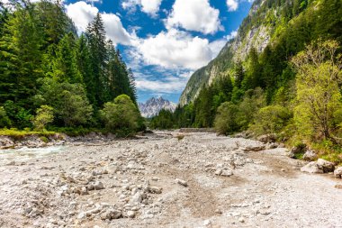 Berchtesgaden Alp eteklerinde, Wimbachtal - Bavyera - Almanya