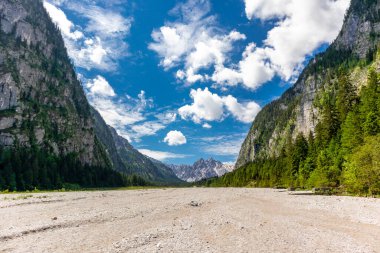 Berchtesgaden Alp eteklerinde, Wimbachtal - Bavyera - Almanya