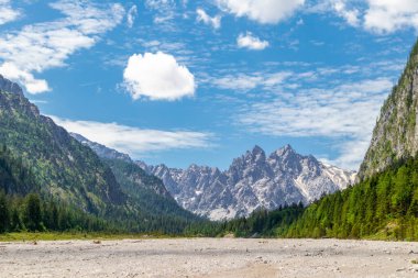 Berchtesgaden Alp eteklerinde, Wimbachtal - Bavyera - Almanya