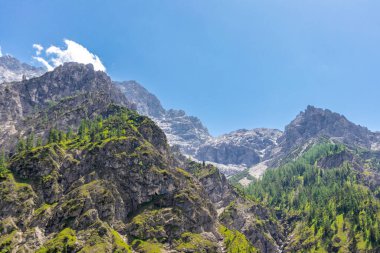 Berchtesgaden Alp eteklerinde, Wimbachtal - Bavyera - Almanya