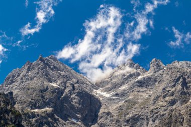 Berchtesgaden Alp eteklerinde, Wimbachtal - Bavyera - Almanya