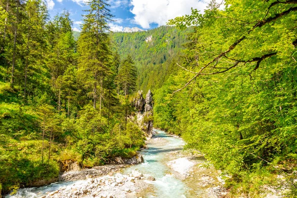 Berchtesgaden Alp eteklerinde, Wimbachtal - Bavyera - Almanya