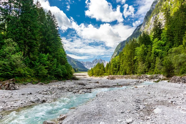 Berchtesgaden Alp eteklerinde, Wimbachtal - Bavyera - Almanya