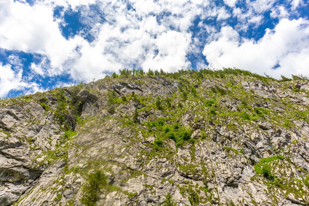 Beautiful exploration tour along the Berchtesgaden Alpine foothills - Wimbachtal - Bavaria - Germany