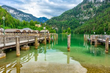 Berchtesgaden Alp etekleri - Koenigsee - Bavyera - Almanya