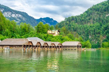 Berchtesgaden Alp etekleri - Koenigsee - Bavyera - Almanya