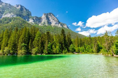 Berchtesgaden Alp etekleri boyunca güzel bir keşif turu - Hintersee - Bavyera - Almanya