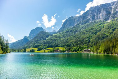 Berchtesgaden Alp etekleri boyunca güzel bir keşif turu - Hintersee - Bavyera - Almanya