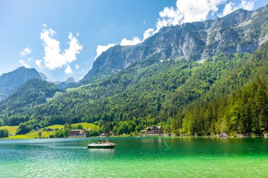 Berchtesgaden Alp etekleri boyunca güzel bir keşif turu - Hintersee - Bavyera - Almanya