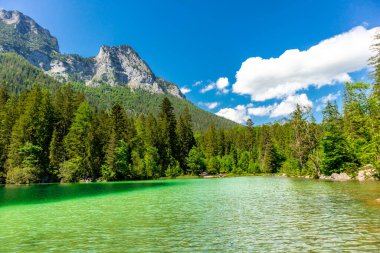 Berchtesgaden Alp etekleri boyunca güzel bir keşif turu - Hintersee - Bavyera - Almanya
