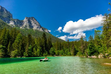 Berchtesgaden Alp etekleri boyunca güzel bir keşif turu - Hintersee - Bavyera - Almanya