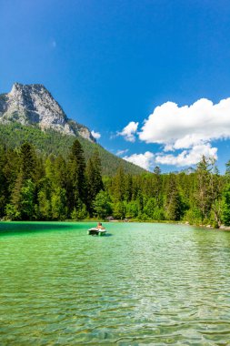 Berchtesgaden Alp etekleri boyunca güzel bir keşif turu - Hintersee - Bavyera - Almanya