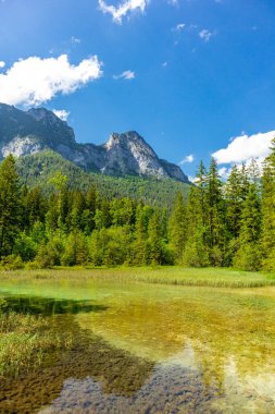 Berchtesgaden Alp etekleri boyunca güzel bir keşif turu - Hintersee - Bavyera - Almanya