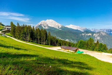 Berchtesgaden Alp etekleri boyunca güzel bir keşif turu Jenner - Bavyera - Almanya