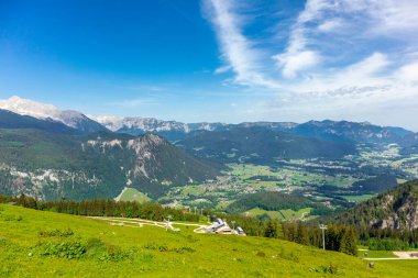Berchtesgaden Alp etekleri boyunca güzel bir keşif turu Jenner - Bavyera - Almanya