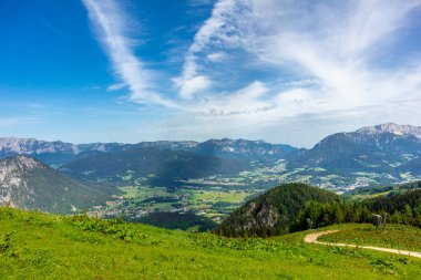 Berchtesgaden Alp etekleri boyunca güzel bir keşif turu Jenner - Bavyera - Almanya