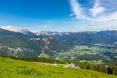 Berchtesgaden Alp etekleri boyunca güzel bir keşif turu Jenner - Bavyera - Almanya