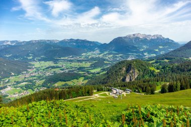 Berchtesgaden Alp etekleri boyunca güzel bir keşif turu Jenner - Bavyera - Almanya