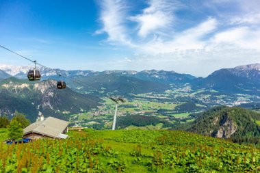 Berchtesgaden Alp etekleri boyunca güzel bir keşif turu Jenner - Bavyera - Almanya