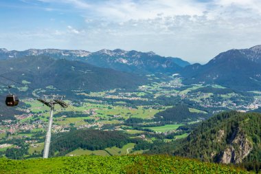 Berchtesgaden Alp etekleri boyunca güzel bir keşif turu Jenner - Bavyera - Almanya