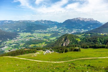 Berchtesgaden Alp etekleri boyunca güzel bir keşif turu Jenner - Bavyera - Almanya
