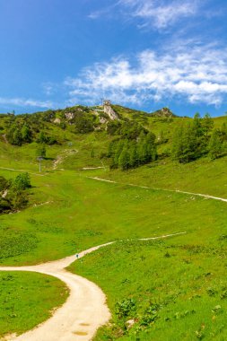 Berchtesgaden Alp etekleri boyunca güzel bir keşif turu Jenner - Bavyera - Almanya