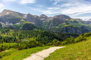 Berchtesgaden Alp etekleri boyunca güzel bir keşif turu Jenner - Bavyera - Almanya