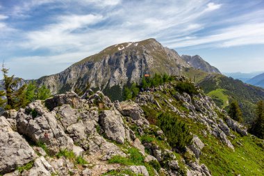 Berchtesgaden Alp etekleri boyunca güzel bir keşif turu Jenner - Bavyera - Almanya