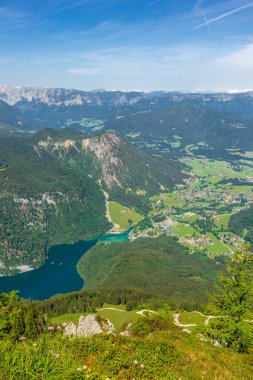 Berchtesgaden Alp etekleri boyunca güzel bir keşif turu Jenner - Bavyera - Almanya