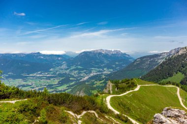 Berchtesgaden Alp etekleri boyunca güzel bir keşif turu Jenner - Bavyera - Almanya