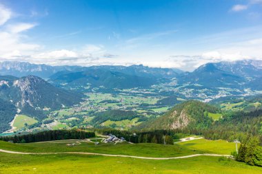 Berchtesgaden Alp etekleri boyunca güzel bir keşif turu Jenner - Bavyera - Almanya