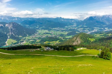 Berchtesgaden Alp etekleri boyunca güzel bir keşif turu Jenner - Bavyera - Almanya