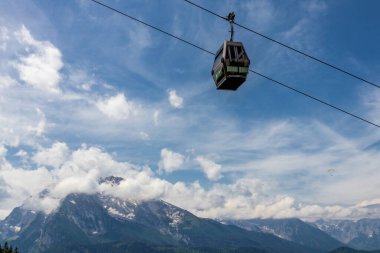 Berchtesgaden Alp etekleri boyunca güzel bir keşif turu Jenner - Bavyera - Almanya