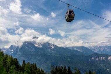 Berchtesgaden Alp etekleri boyunca güzel bir keşif turu Jenner - Bavyera - Almanya