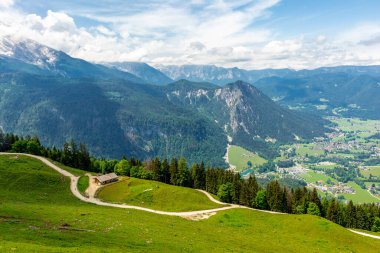 Berchtesgaden Alp etekleri boyunca güzel bir keşif turu Jenner - Bavyera - Almanya