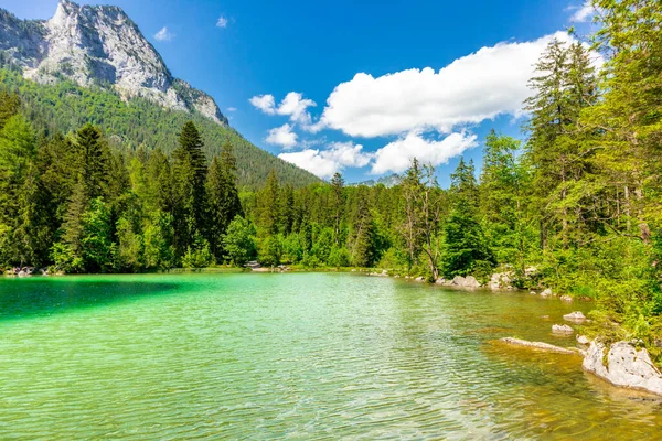 Berchtesgaden Alp etekleri boyunca güzel bir keşif turu - Hintersee - Bavyera - Almanya