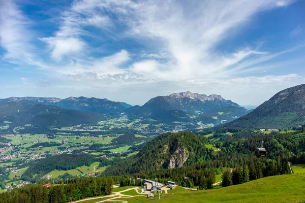 Belo Passeio Exploração Longo Das Berchtesgaden Alpine Foothills Jenner Baviera — Fotografia de Stock