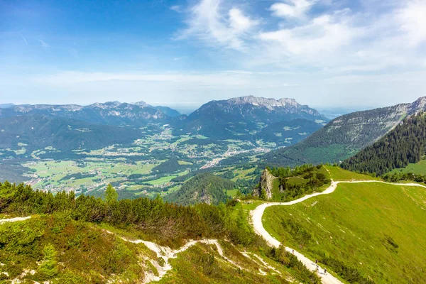 Berchtesgaden Alp etekleri boyunca güzel bir keşif turu Jenner - Bavyera - Almanya